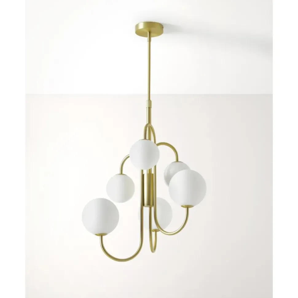 Lampara De Techo De Vidrio Avalee