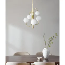 Lampara De Techo De Vidrio Avalee