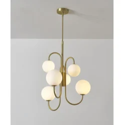 Lampara De Techo De Vidrio Avalee