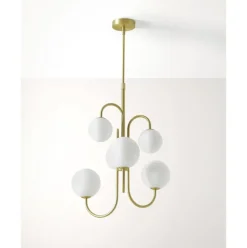 Lampara De Techo De Vidrio Avalee