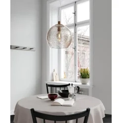 Lampara De Techo De Vidrio Soplado Artesanalmente Golden