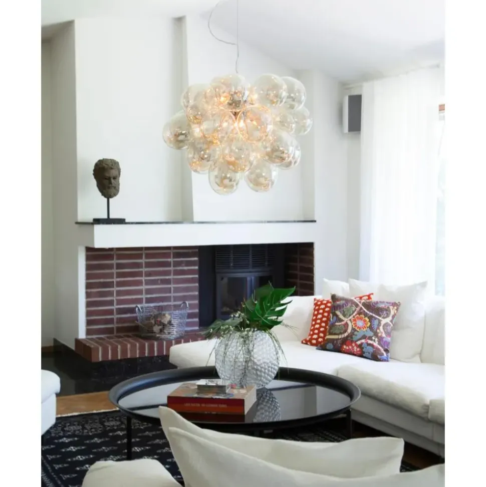 Lampara De Techo De Vidrio Gross Grande