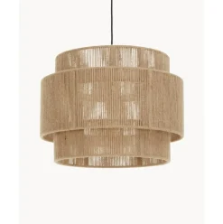 Lampara De Techo De Yute Cecillia