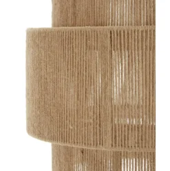 Lampara De Techo De Yute Cecillia