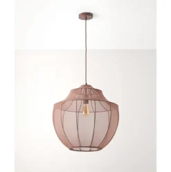 Lampara De Techo En Tejido Malla Beau