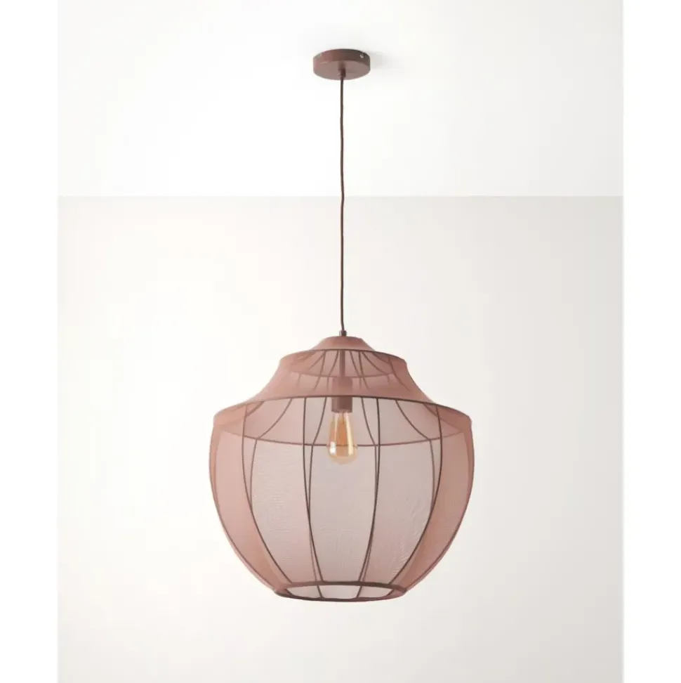 Lampara De Techo En Tejido Malla Beau