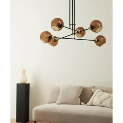 Lampara De Techo Esferas De Vidrio Cooper