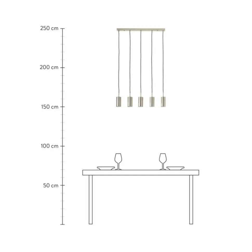 Lampara De Techo Grande Arvo