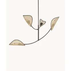 Lampara De Techo Grande Con Tejido Vienes Freja