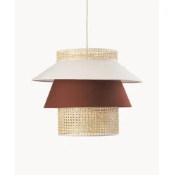 Lampara De Techo Grande Con Tejido Vienes Klea