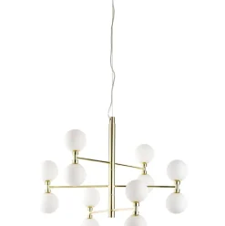 Lampara De Techo Grande De Cristal Grover