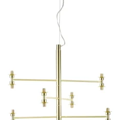 Lampara De Techo Grande De Cristal Grover