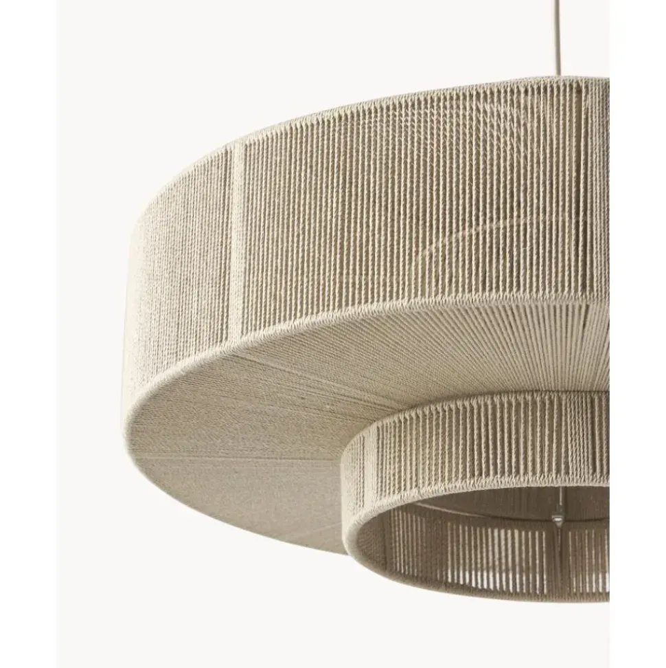 Lampara De Techo Grande De Lino Lace