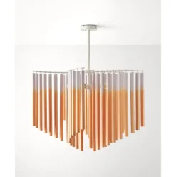 Lampara De Techo Grande De Diseno Coralie