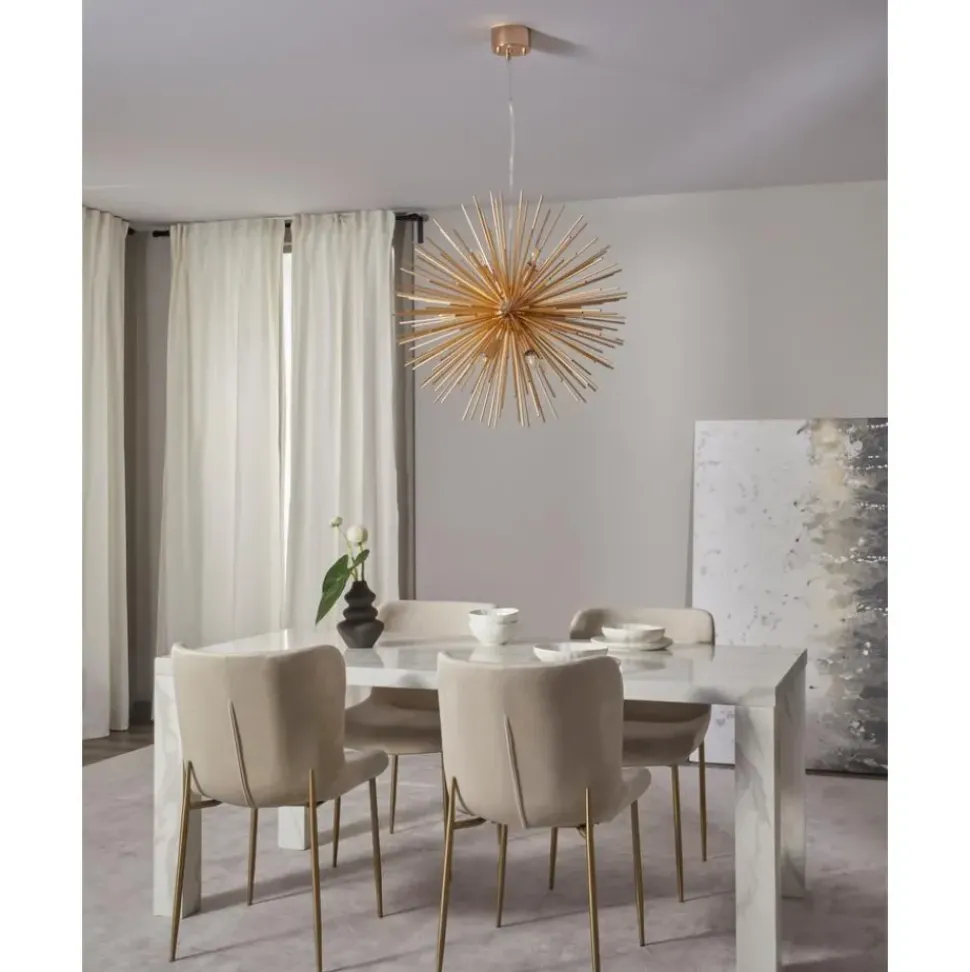 Lampara De Techo Grande De Diseno Soleil