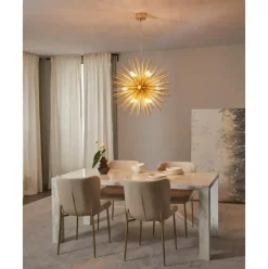 Lampara De Techo Grande De Diseno Soleil