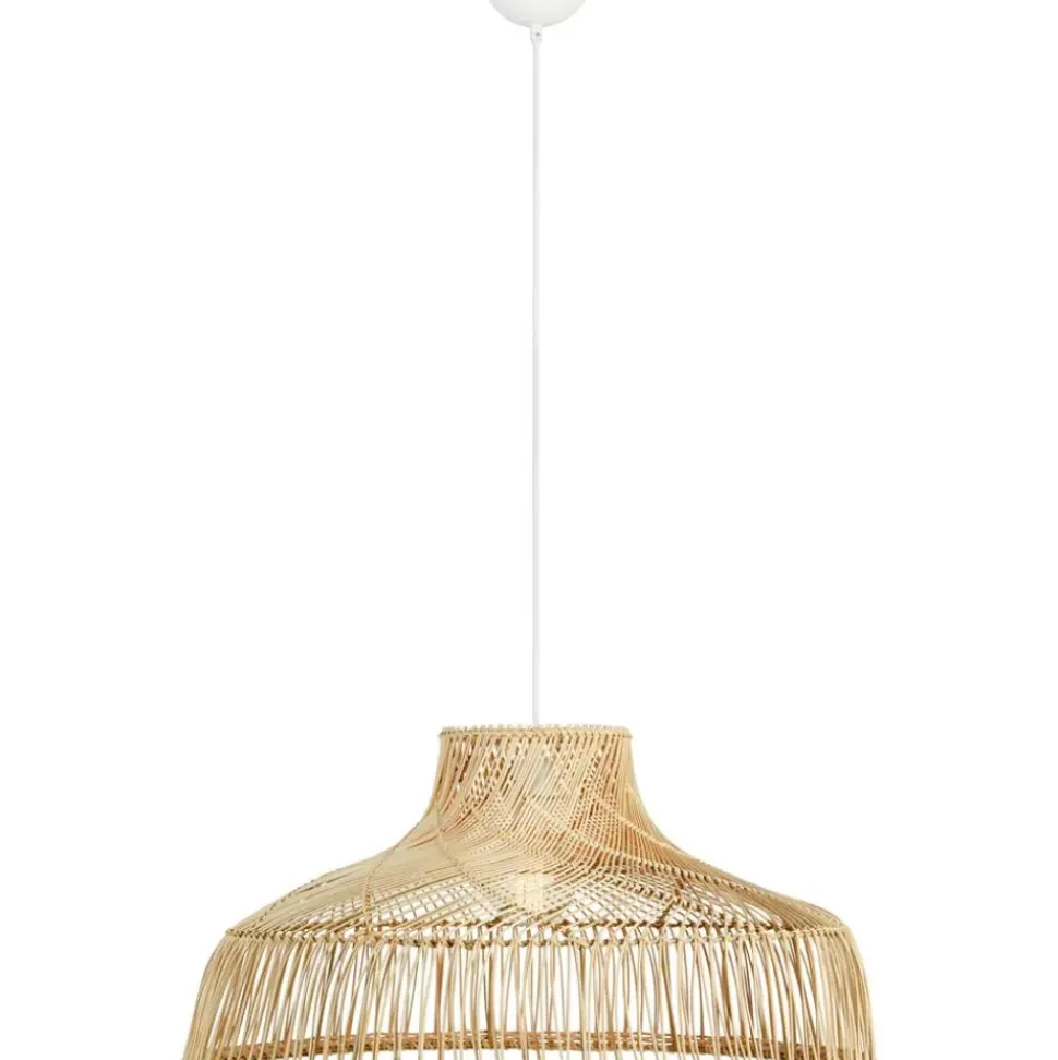 Lampara De Techo Grande De Ratan Bali