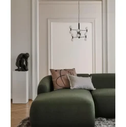 Lampara De Techo Grande De Cristal Grover