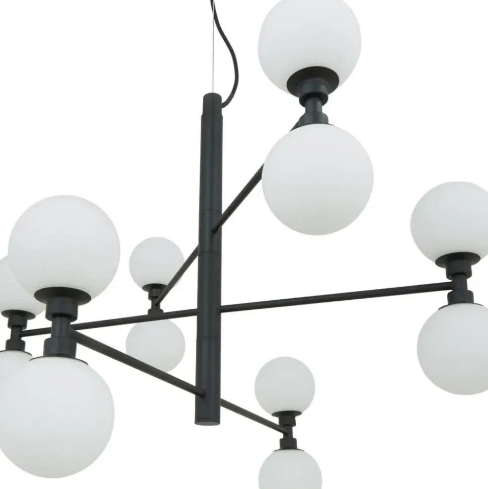 Lampara De Techo Grande De Cristal Grover