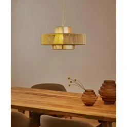 Lampara De Techo Grande De Lino Lace