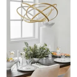 Lampara De Techo Grande Led Saturn