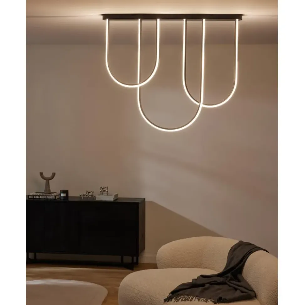 Lampara De Techo Grande Led Ivar