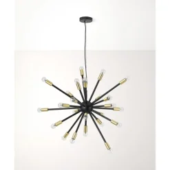 Lampara De Techo Grande Spike