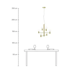 Lampara De Techo Grande Unique