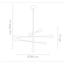 Lampara De Techo Grande Venja