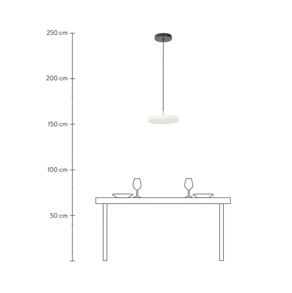 Lampara De Techo Led De Diseno Asteria