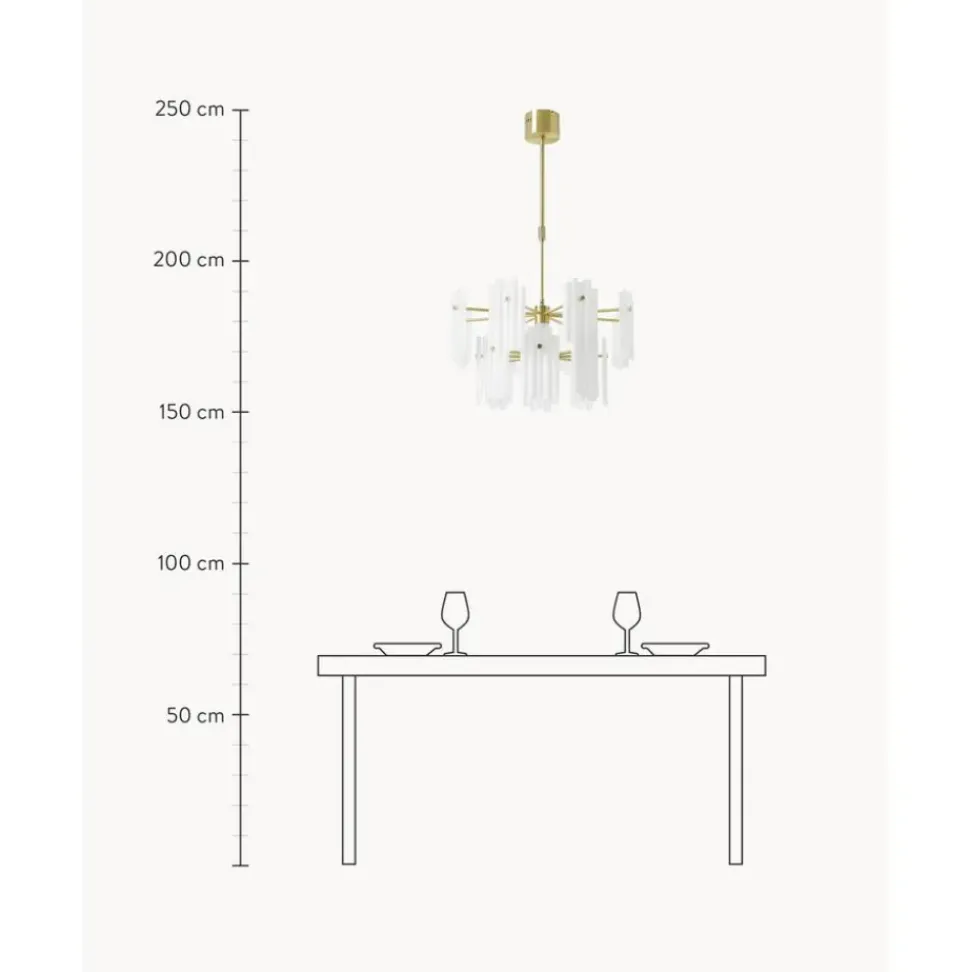 Lampara De Techo Led Grande Alenia