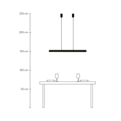 Lampara De Techo Led Regulable Hazel