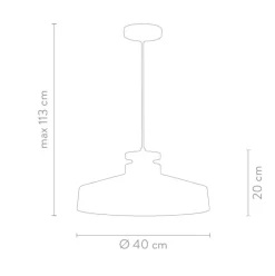 Lampara De Techo Malmo, Estilo Escandinavo