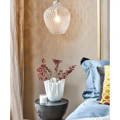 Lampara De Techo Pequena De Vidrio Lee