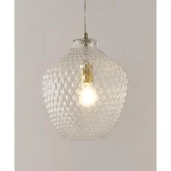 Lampara De Techo Pequena De Vidrio Lee