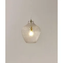 Lampara De Techo Pequena De Vidrio Lee