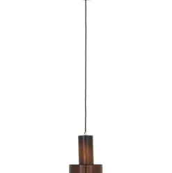 Lampara De Techo Pequena De Vidrio Flowy