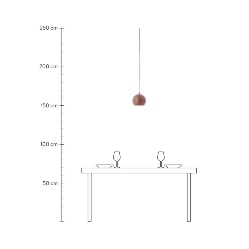 Lampara De Techo Pequena Ballbraun