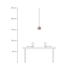 Lampara De Techo Pequena Ball