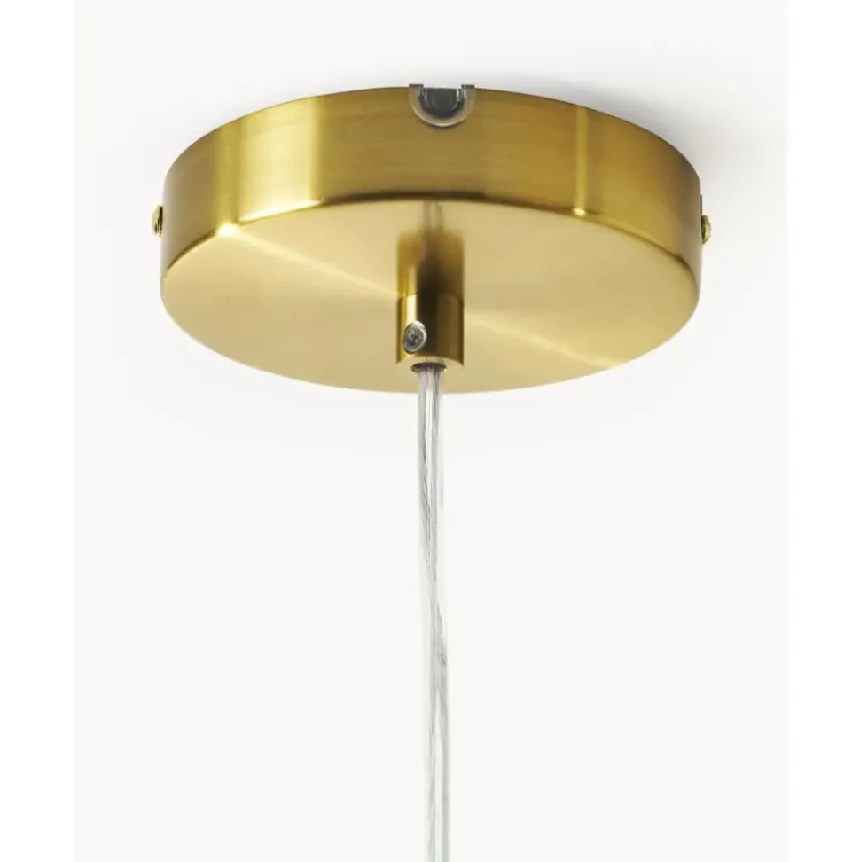 Lampara De Techo Pequena De Vidrio Lorna