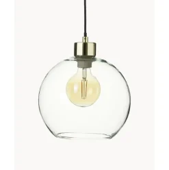 Lampara De Techo Pequena De Vidrio Irina