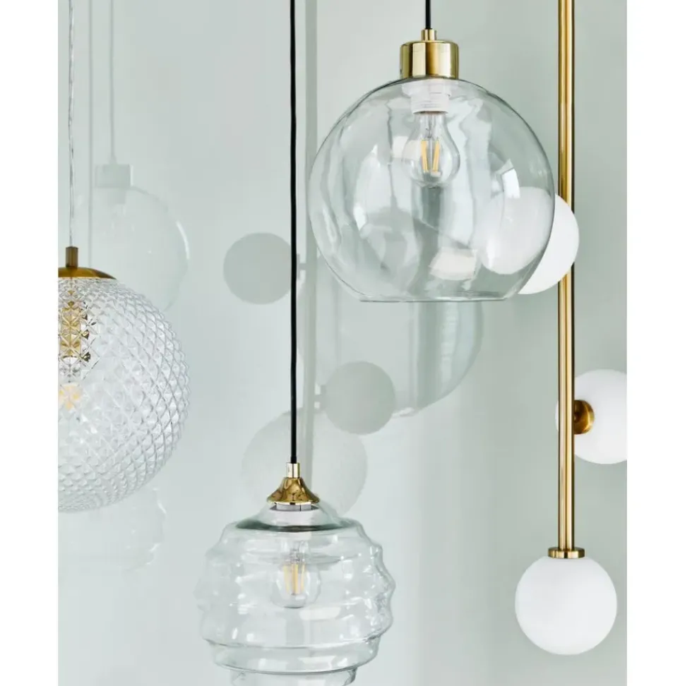 Lampara De Techo Pequena De Vidrio Irina