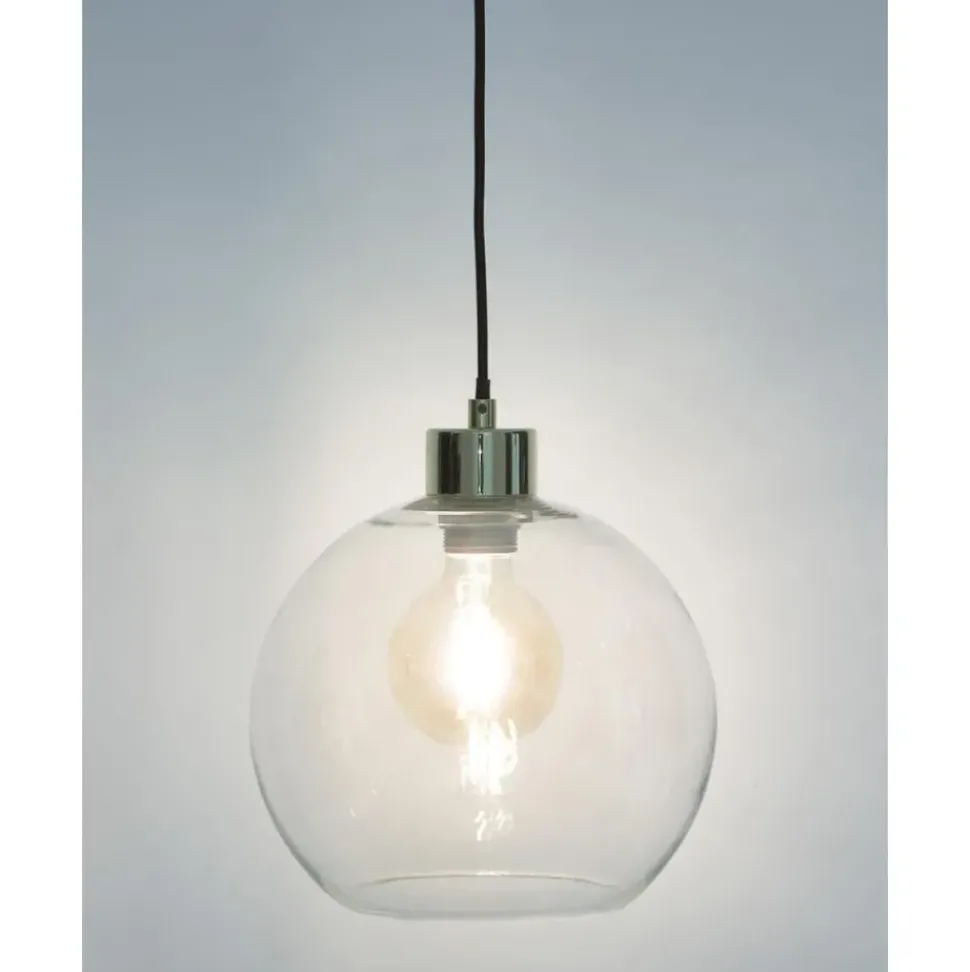 Lampara De Techo Pequena De Vidrio Irina