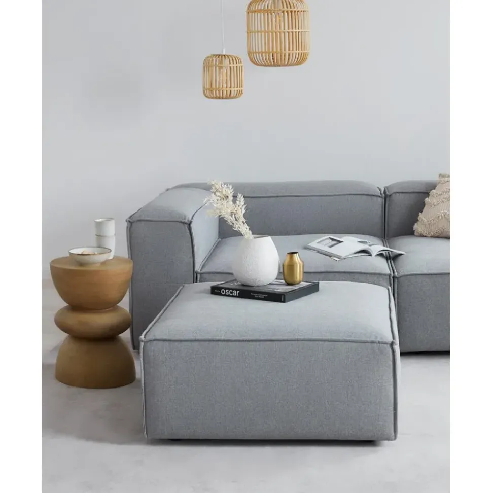 Lampara De Techo Pequena De Bambu Adam