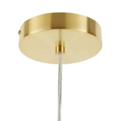 Lampara De Techo Pequena De Vidrio Lorna