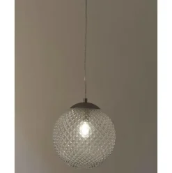 Lampara De Techo Pequena De Vidrio Lorna