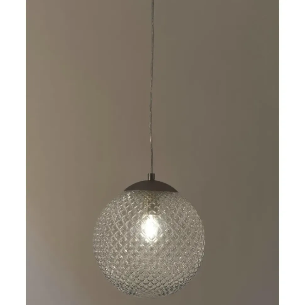 Lampara De Techo Pequena De Vidrio Lorna