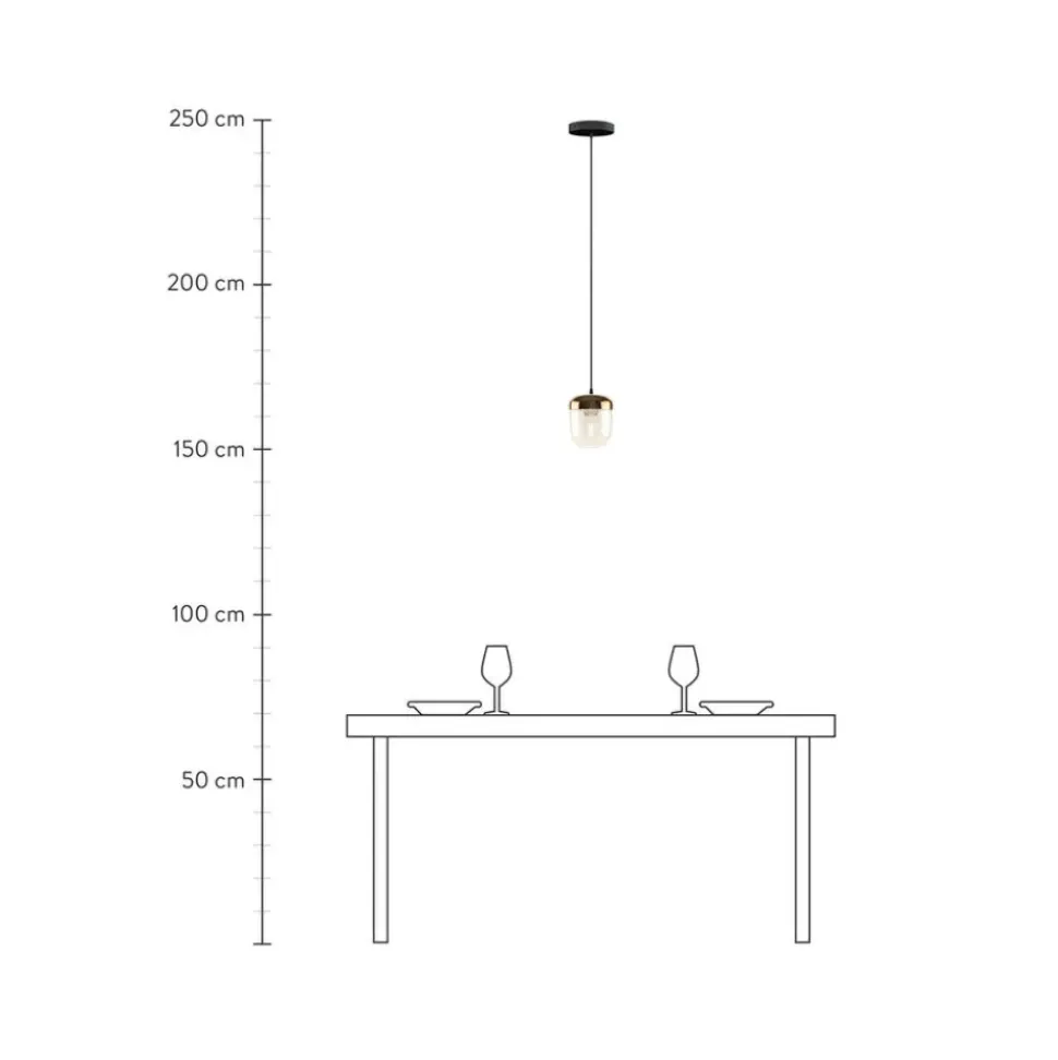 Lampara De Techo Pequena Acorn
