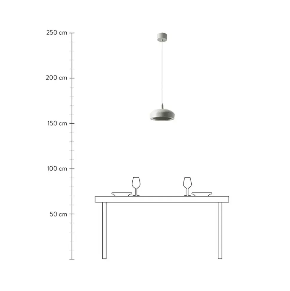 Lampara De Techo Redonda Led Alva