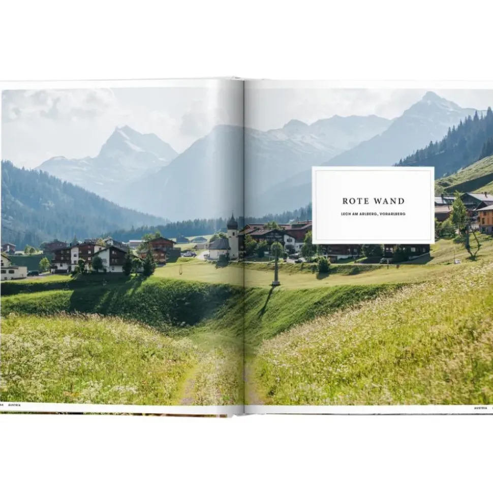 Libro Ilustrado Great Escapes Alps